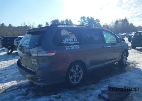 2013 Toyota Sienna Se 8 Passenger from USA, damaged, VIN 5TDXK3DC7DS348847